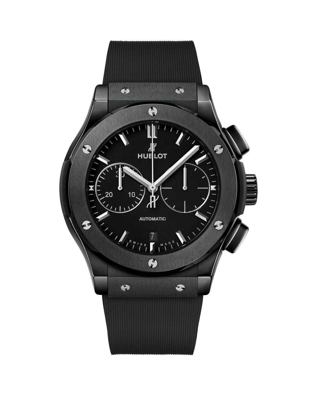 Hublot Black Ceramic Classic Fusion Chronograph Magic Watch