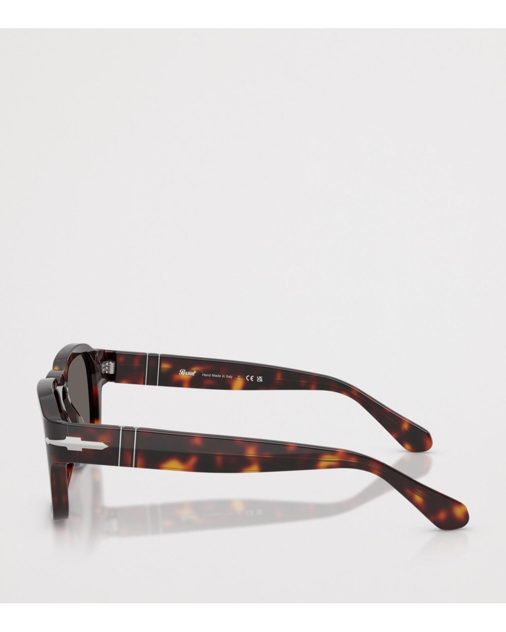 Persol Gray Tortoiseshell Pillow Sunglasses