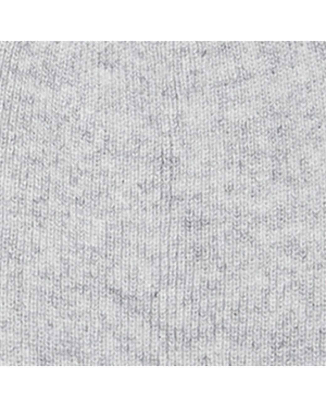 Brunello Cucinelli Gray Cashmere Rib-Knit Beanie