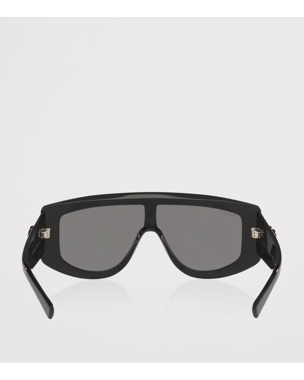 Gucci Gray Irregular Sunglasses