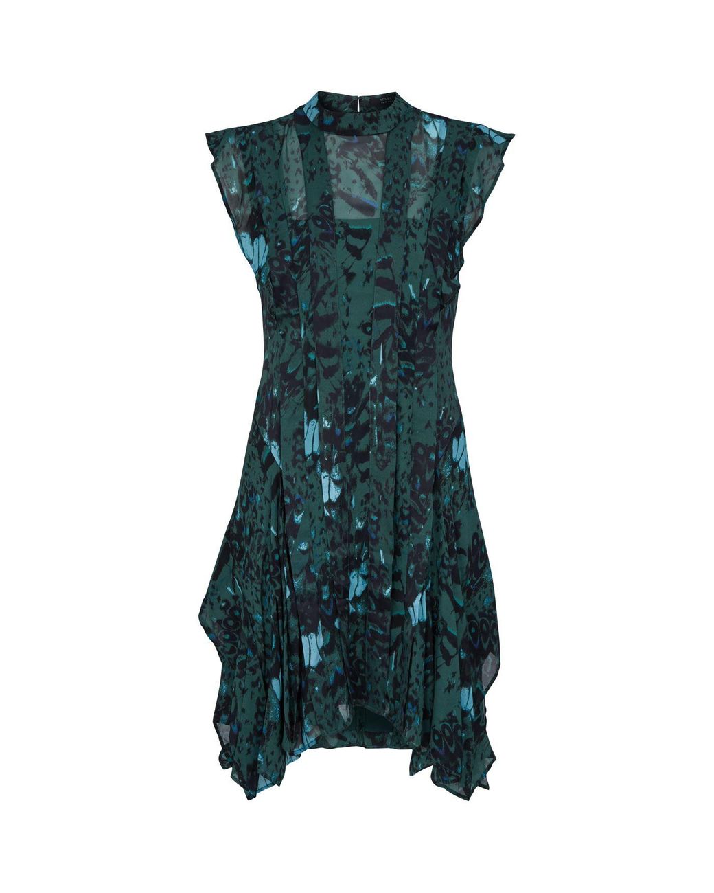 AllSaints Fleur Wing Dress in Green | Lyst AllSaints Fleur Wing Dress in Green | Lyst