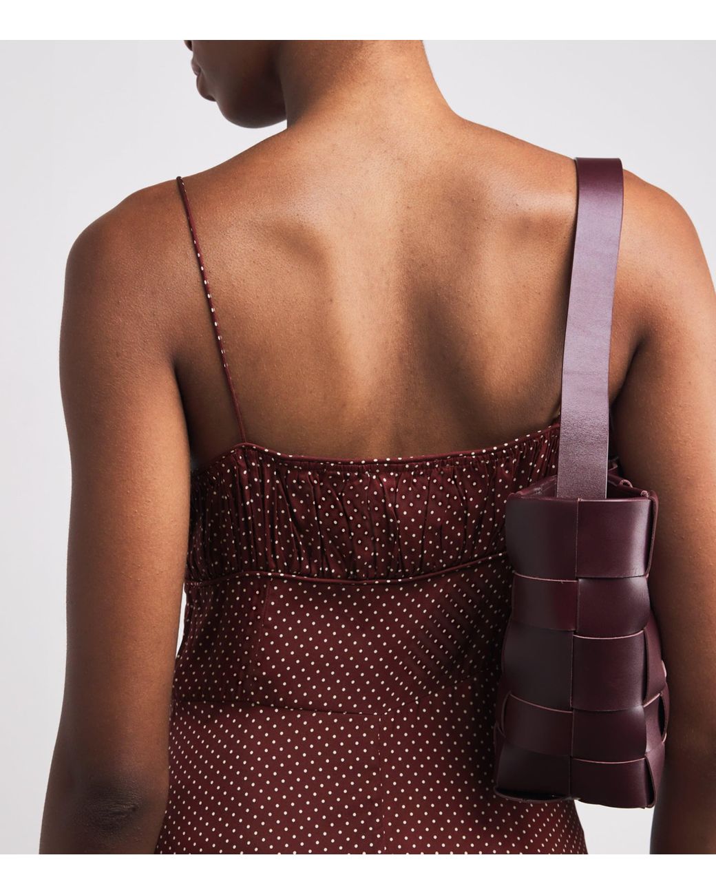 doen burgundy dress Quintessa Dress - Deep Crimson