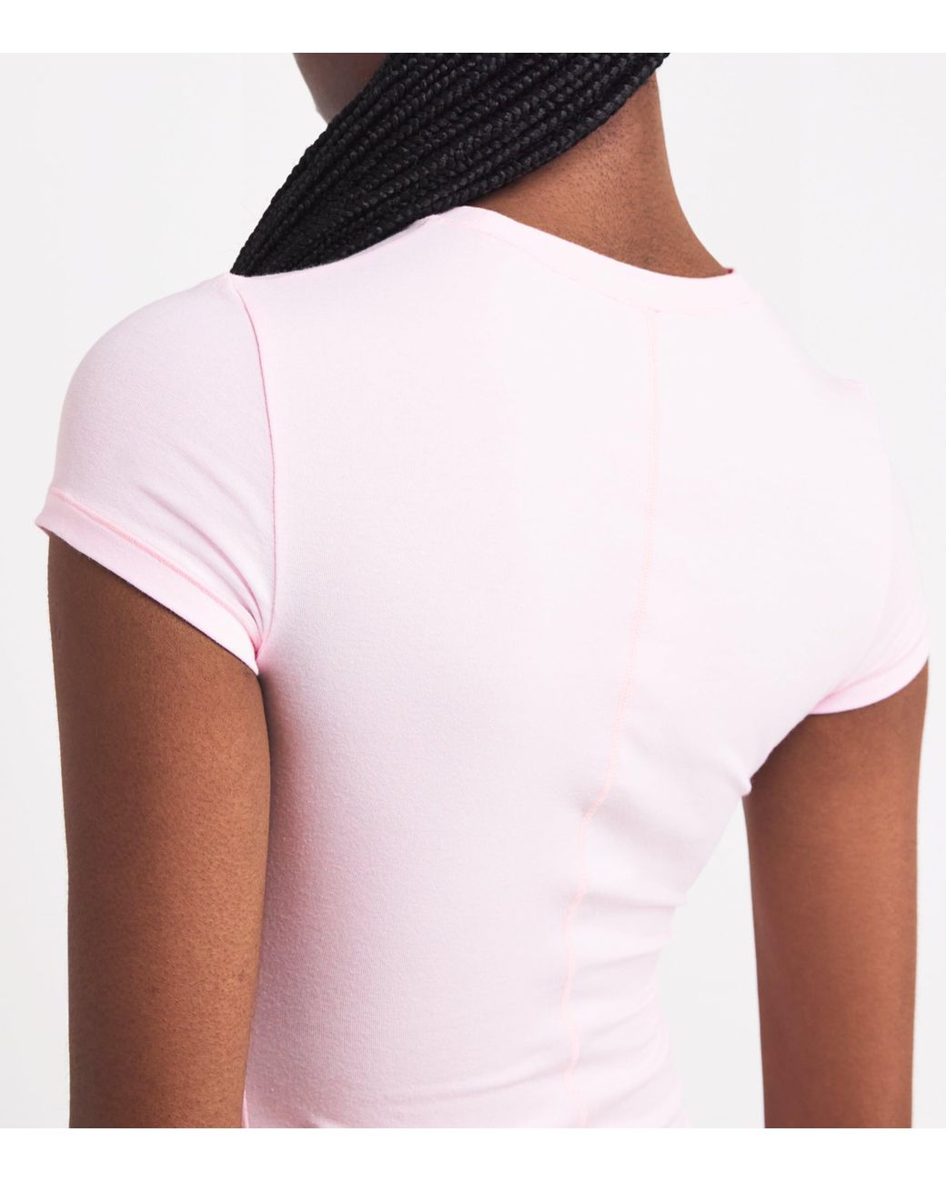 Skims Stretch-Cotton Heart Mini Dress in Pink | Lyst Skims Stretch-Cotton Heart Mini Dress in Pink | Lyst