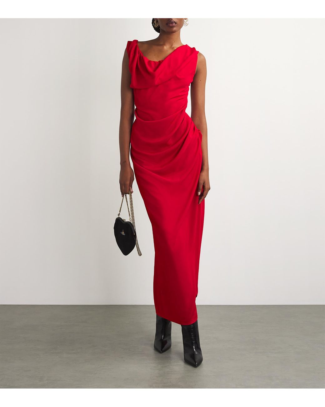 long ginnie pencil dress Vivienne Westwood Long Ginnie Pencil Dress en Black pour femme