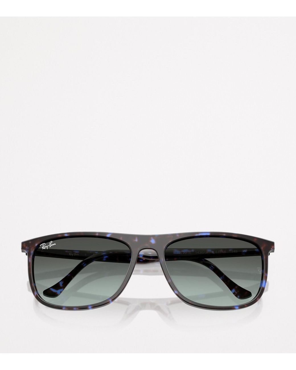 Ray-Ban Gray Rb2216 Rectangle Sunglasses