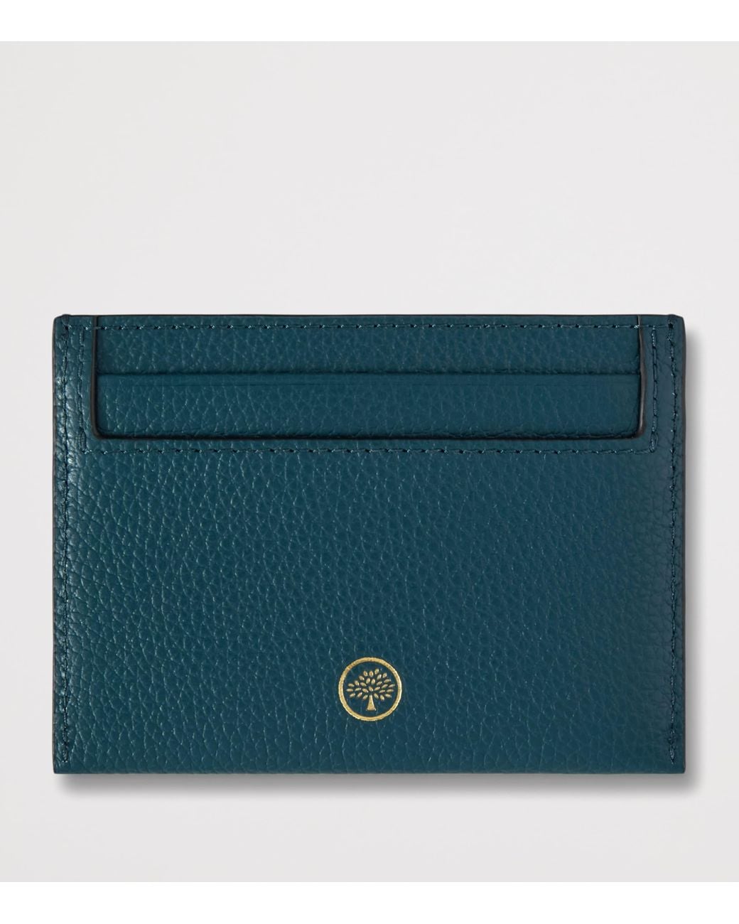Mulberry Green Leather Continental Card Holder
