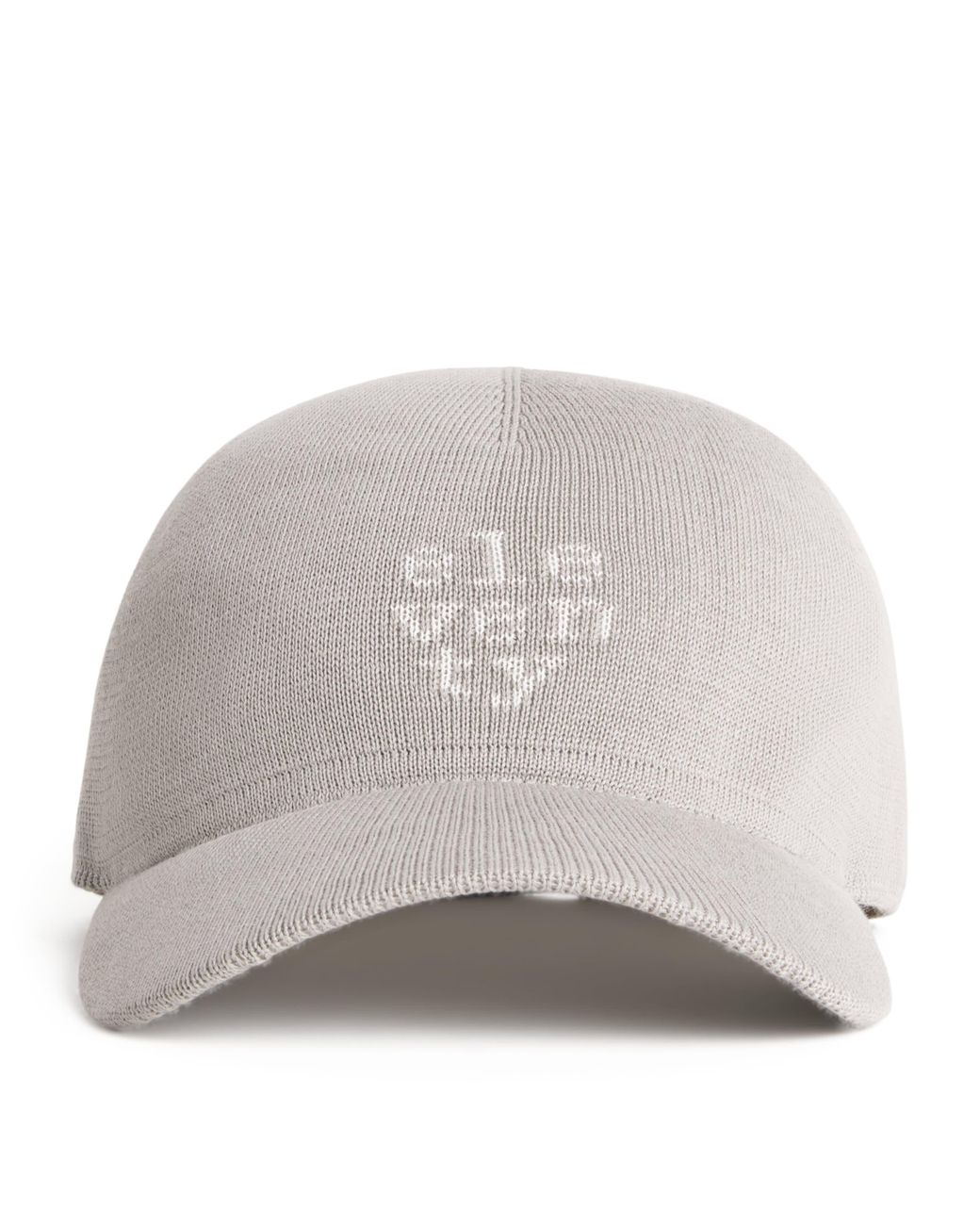 Eleventy Gray Cotton-Blend Logo Baseball Cap