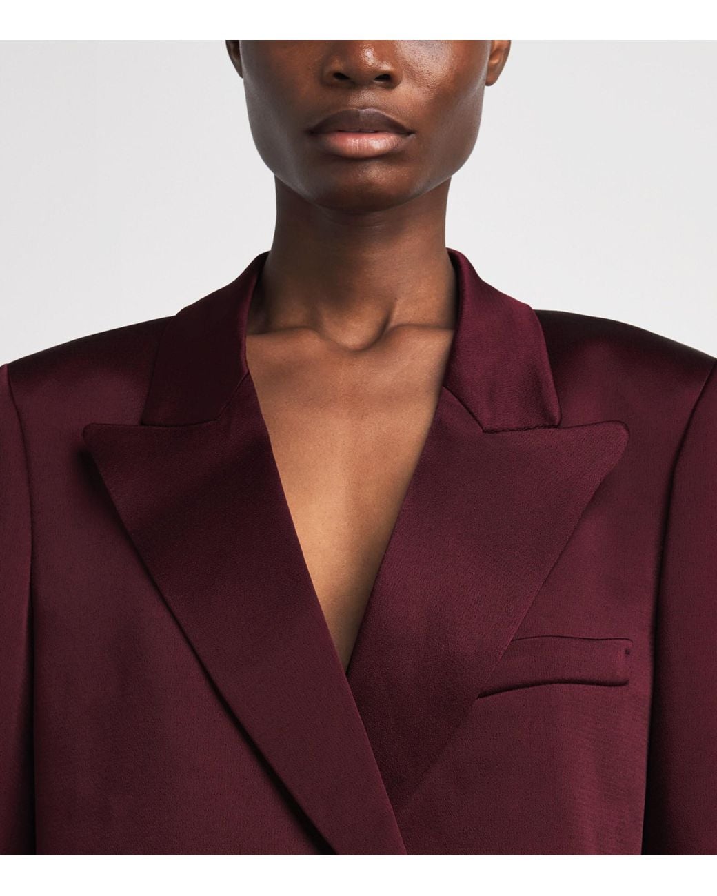 Blazé Milano Purple Satin Everynight Blazer