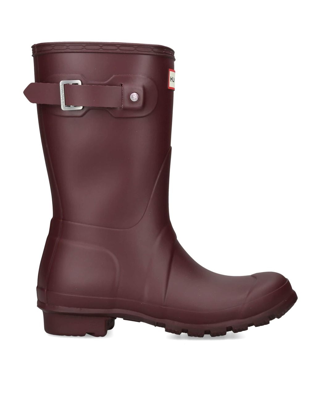 Hunter Brown Original Short Welly Boots