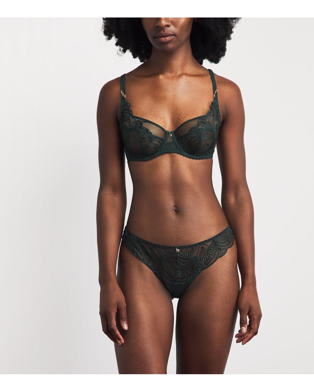 Aubade Black Vibes Half-Cup Bra