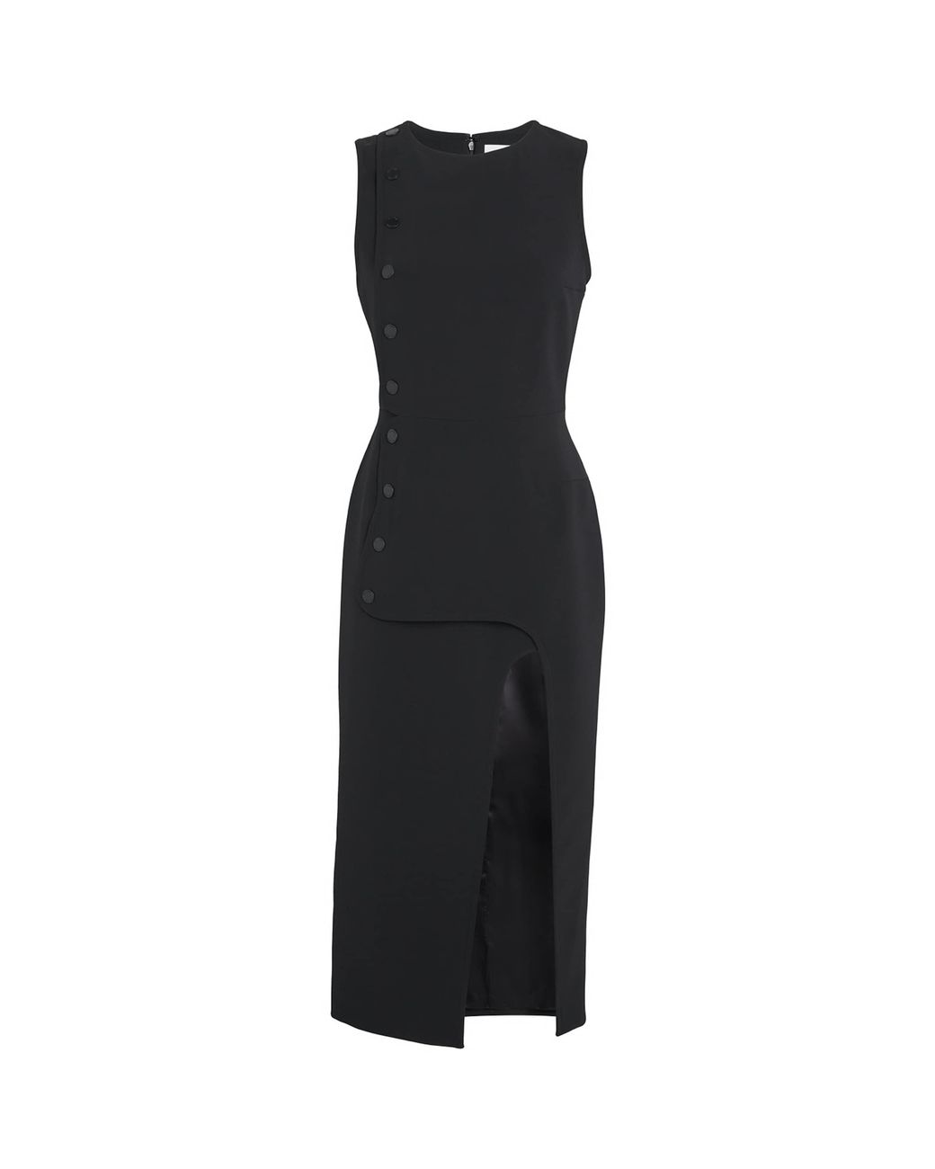 Claudie Pierlot Black Embellished Midi Dress