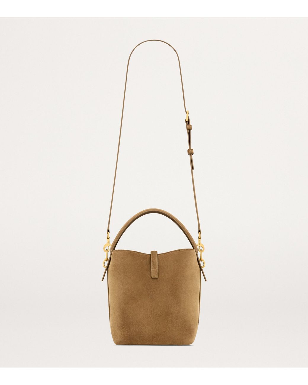 Saint Laurent Natural Small Le 37 Bucket Bag
