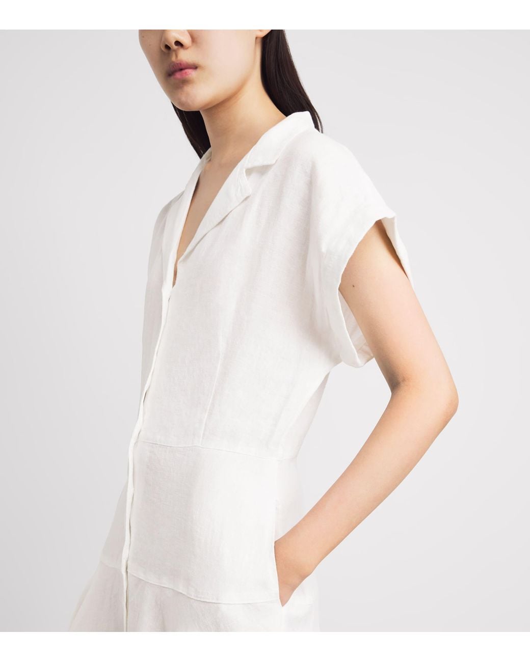 Polo Ralph Lauren White Linen Shirt Dress