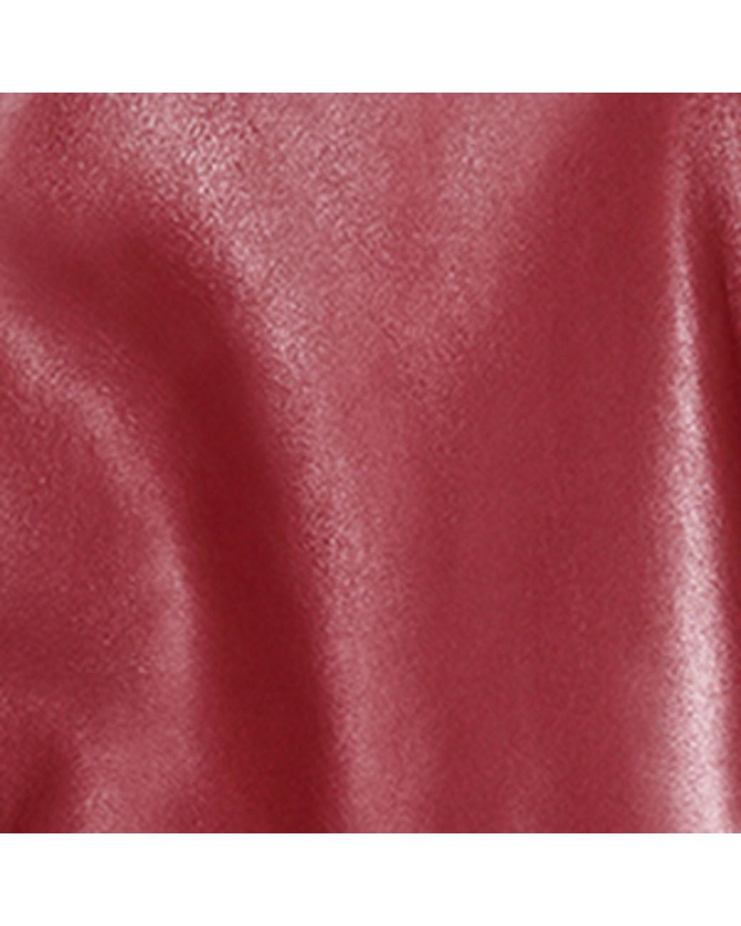 Givenchy Red Leather Cropped Cocoon Bomber Jacket