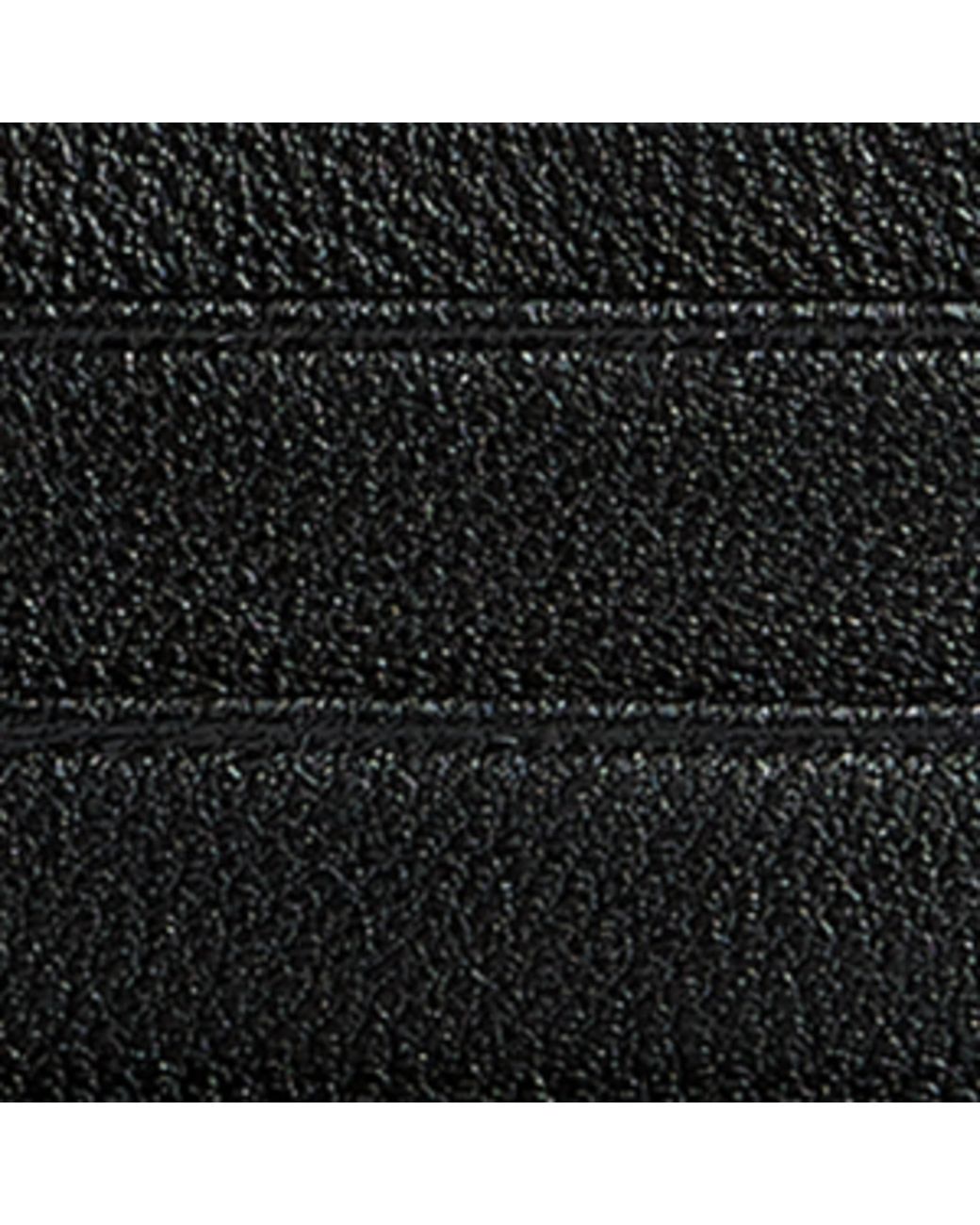 Vivienne Westwood Black Leather Orb Card Holder for men