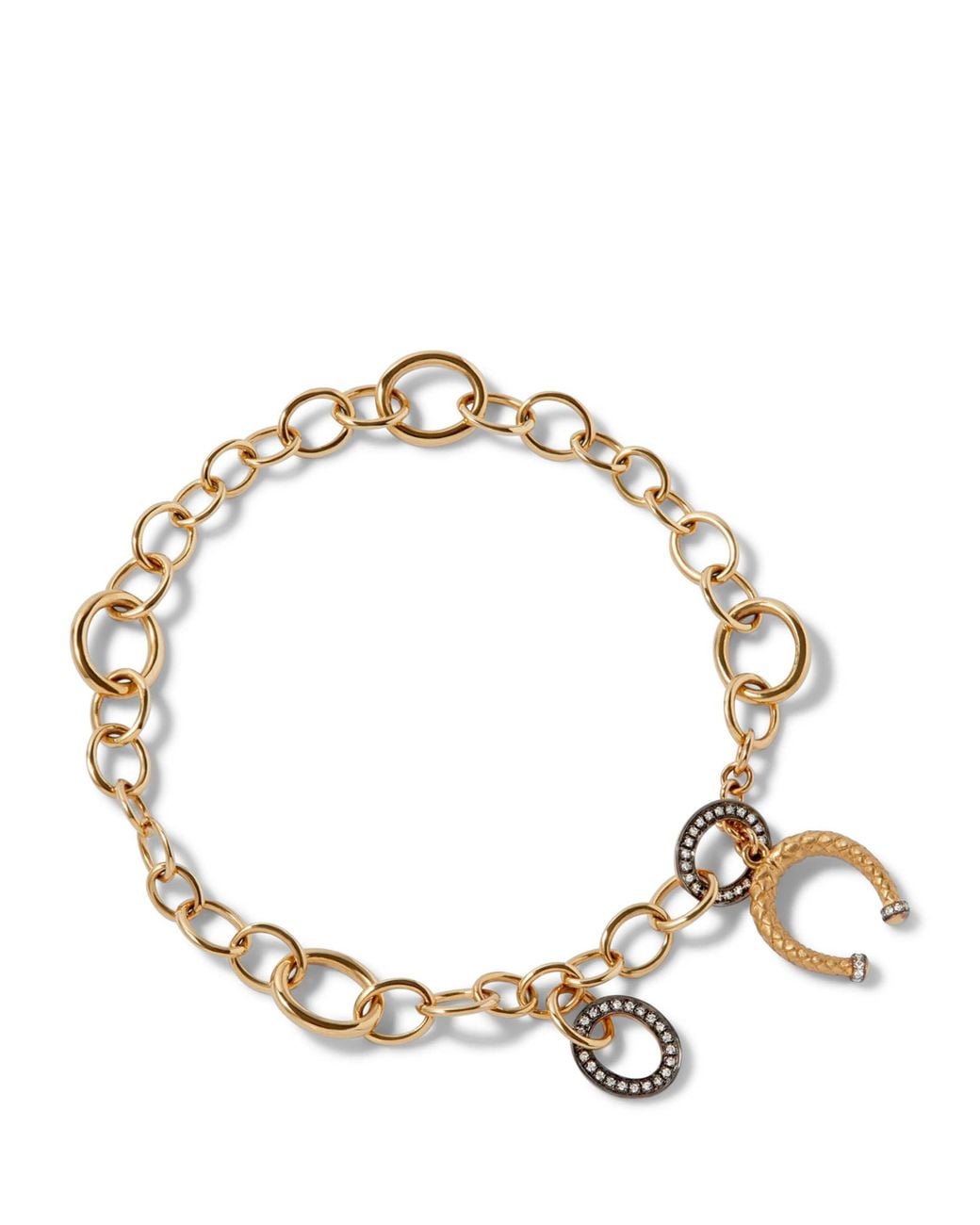 Annoushka Metallic X The Vampire's Wife And Diamond Mythology Charm Bracelet