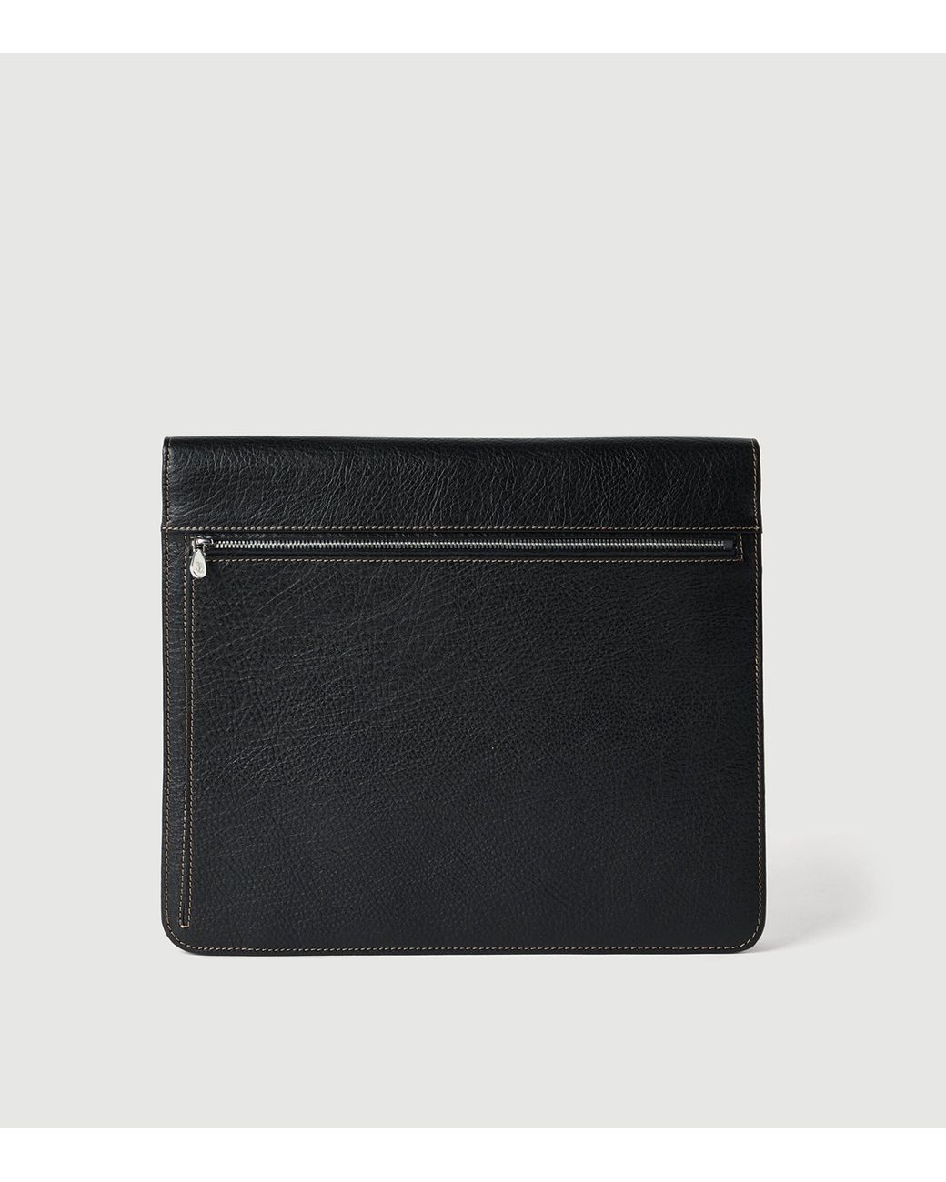Brunello Cucinelli Black Calfskin Document Holder for men