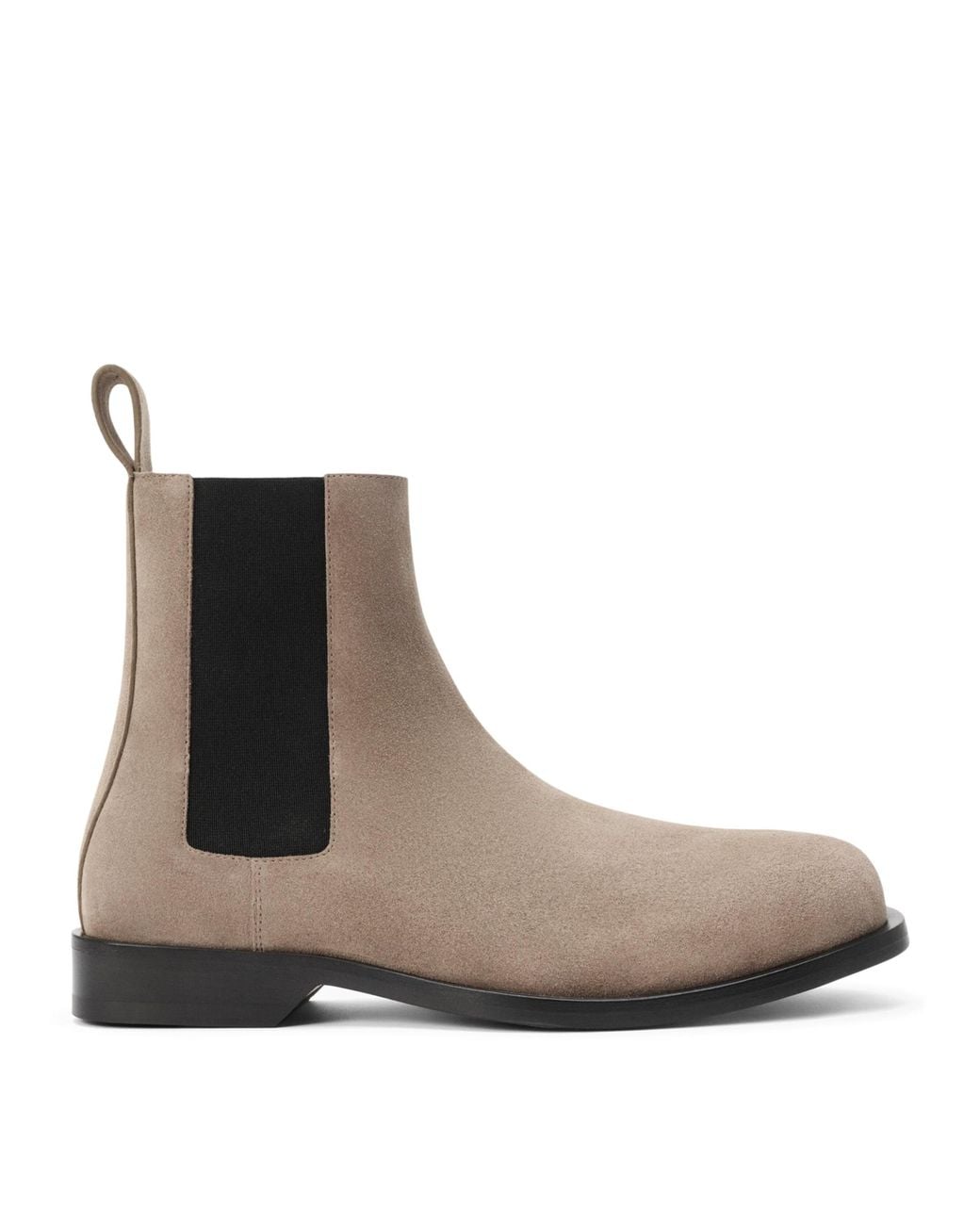 Loewe Brown Suede Bobine Chelsea Ankle Boots for men