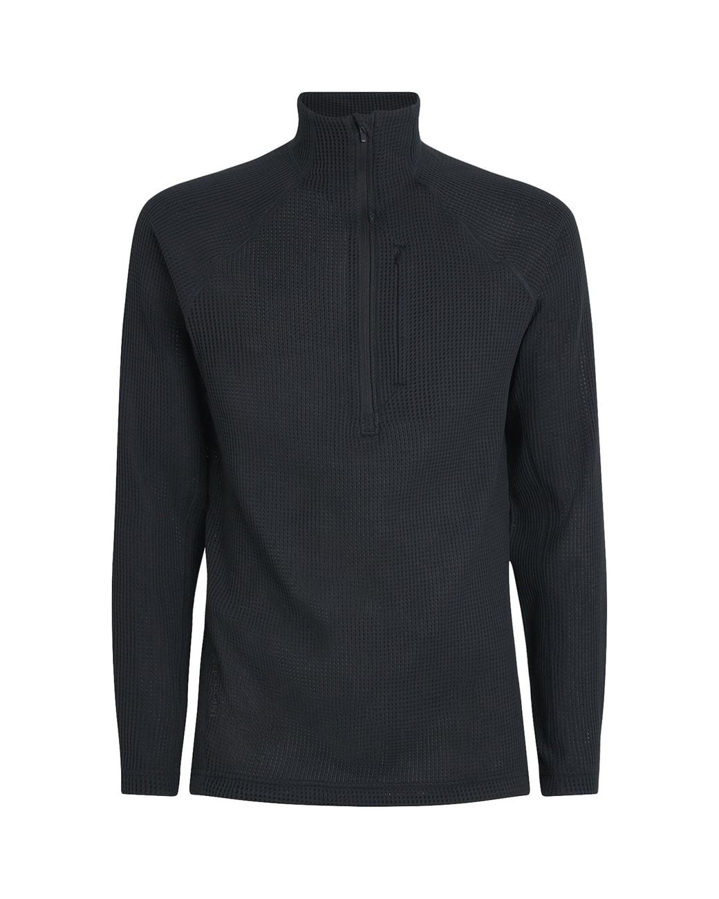houdini Blue Pace Flow Half-Zip Sweatshirt for men