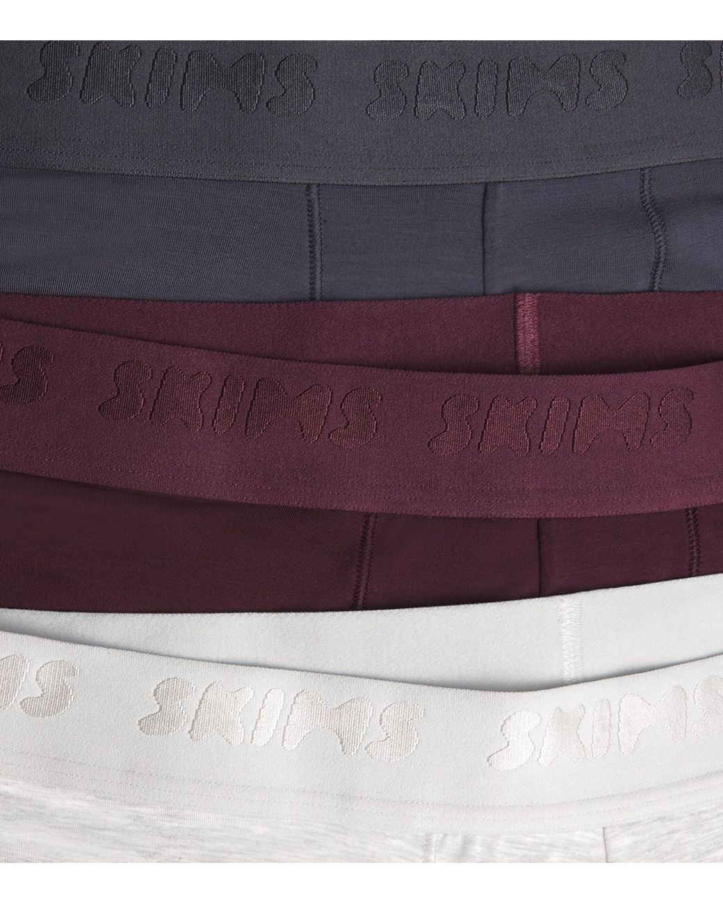 Skims Blue Stretch Boxer Briefs for men