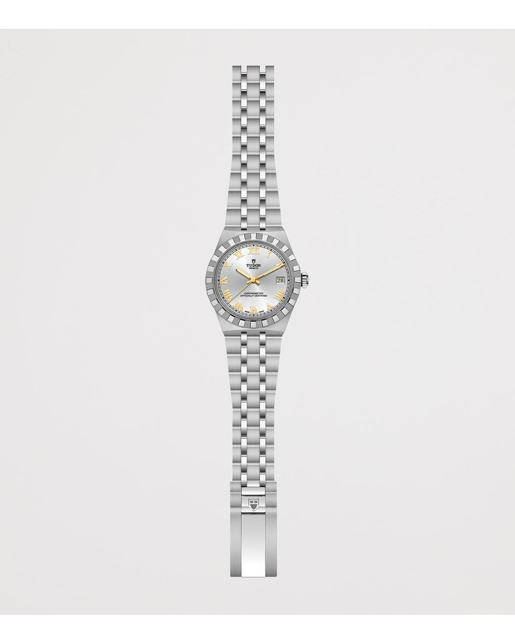 Tudor Metallic Royal Stainless Steel Watch