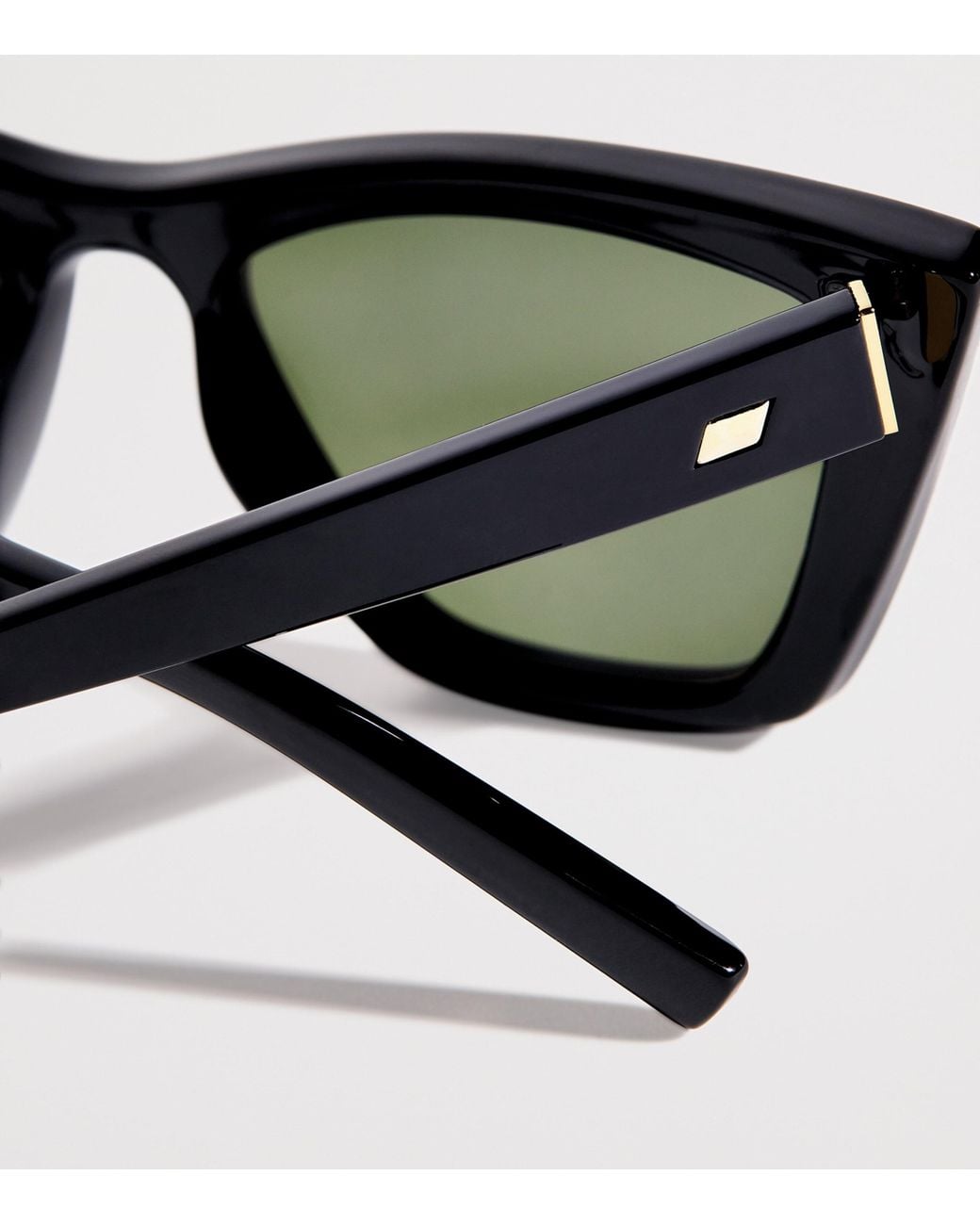 Le Specs Green Cat Eye Velodrome Sunglasses