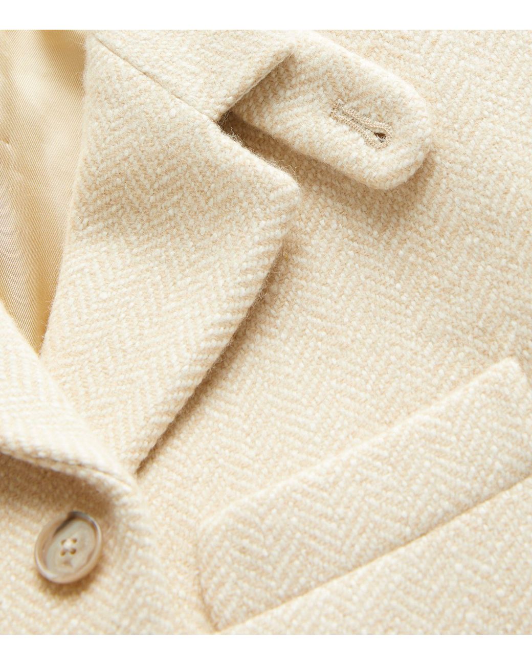 Wool coat Polo Ralph Lauren Beige size 38 FR in Wool - 41188915