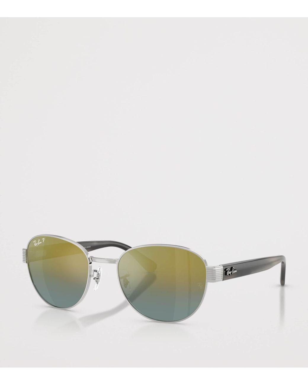 Ray-Ban Green Rb3766 Polarized+ Lenses Square Sunglasses