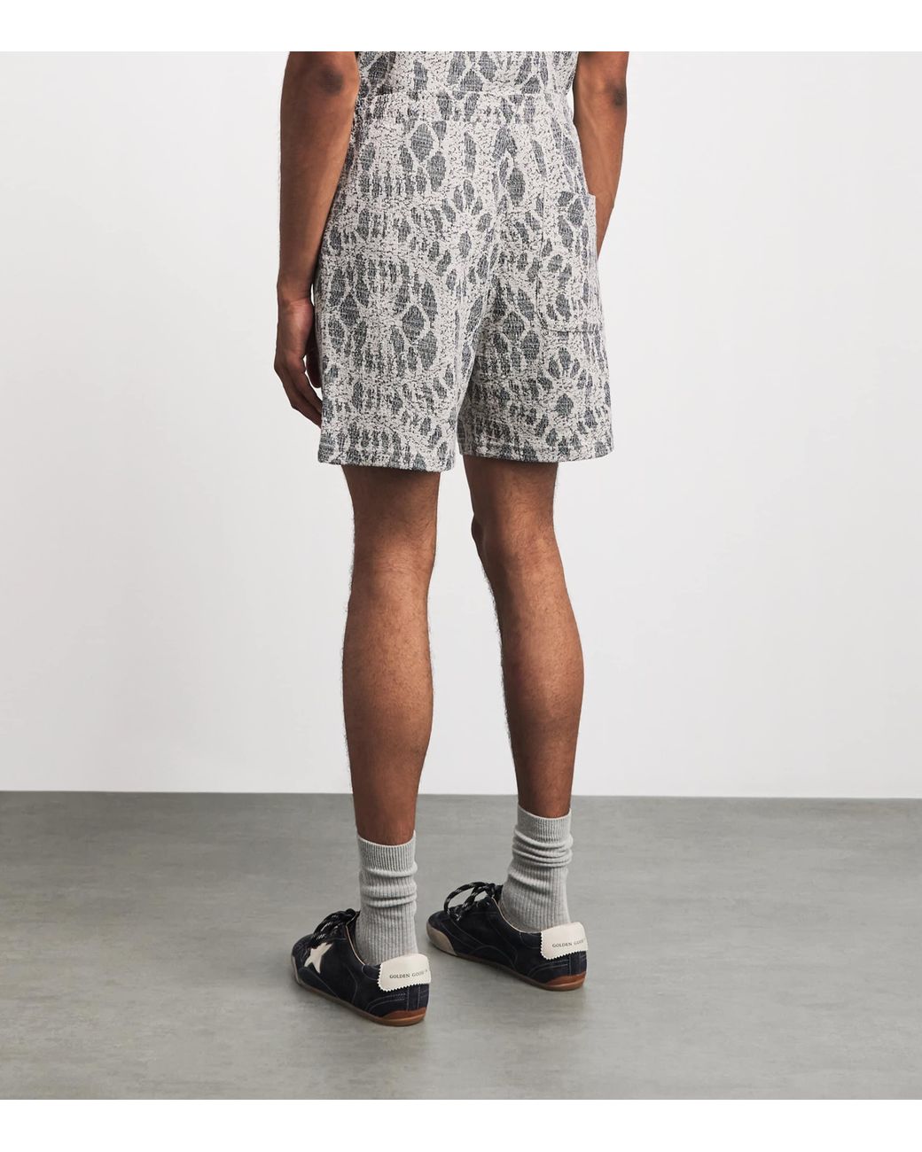 Samsøe & Samsøe Gray Elasticated Sajabari Shorts for men