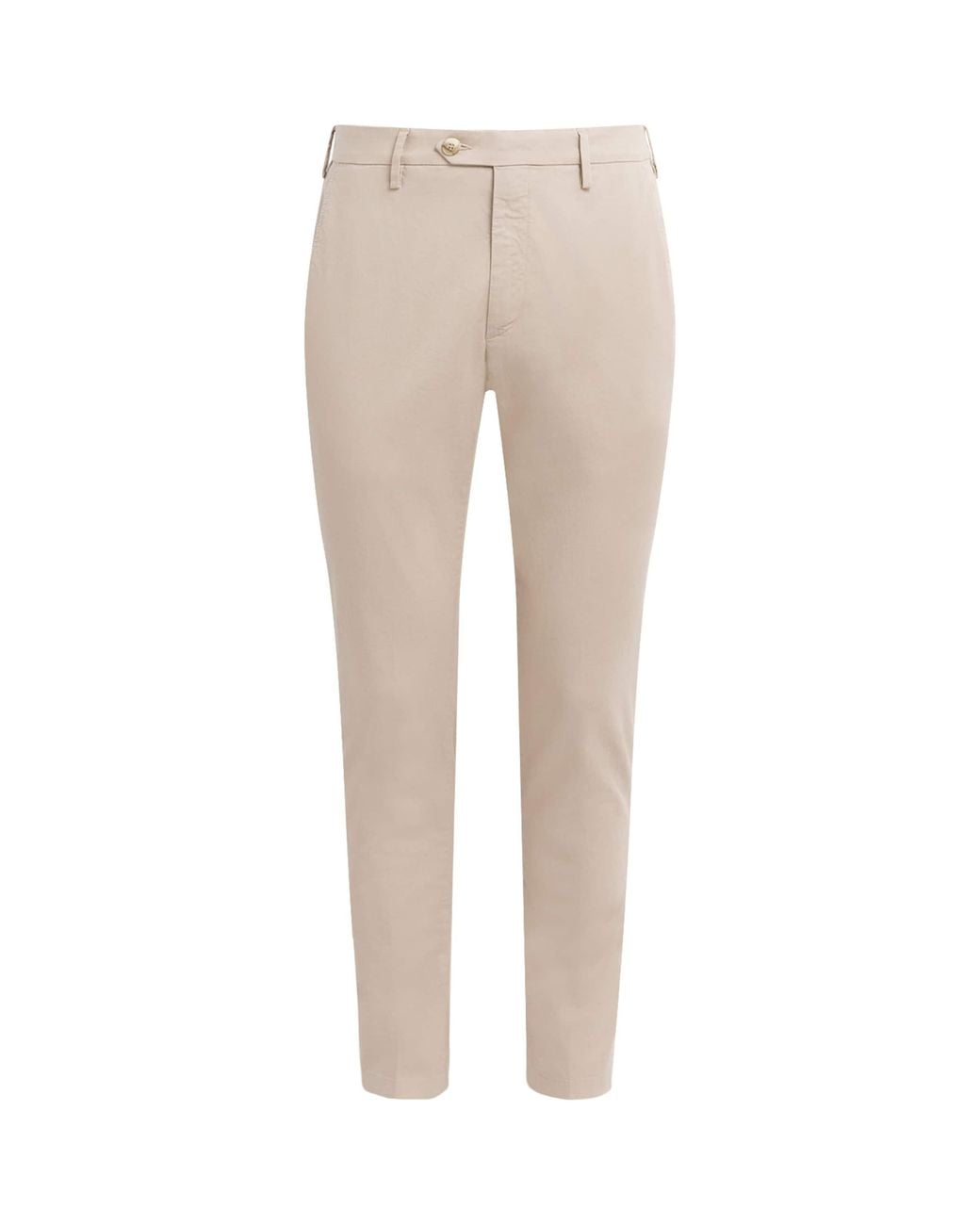 Canali Natural Stretch-Cotton Straight Chinos for men