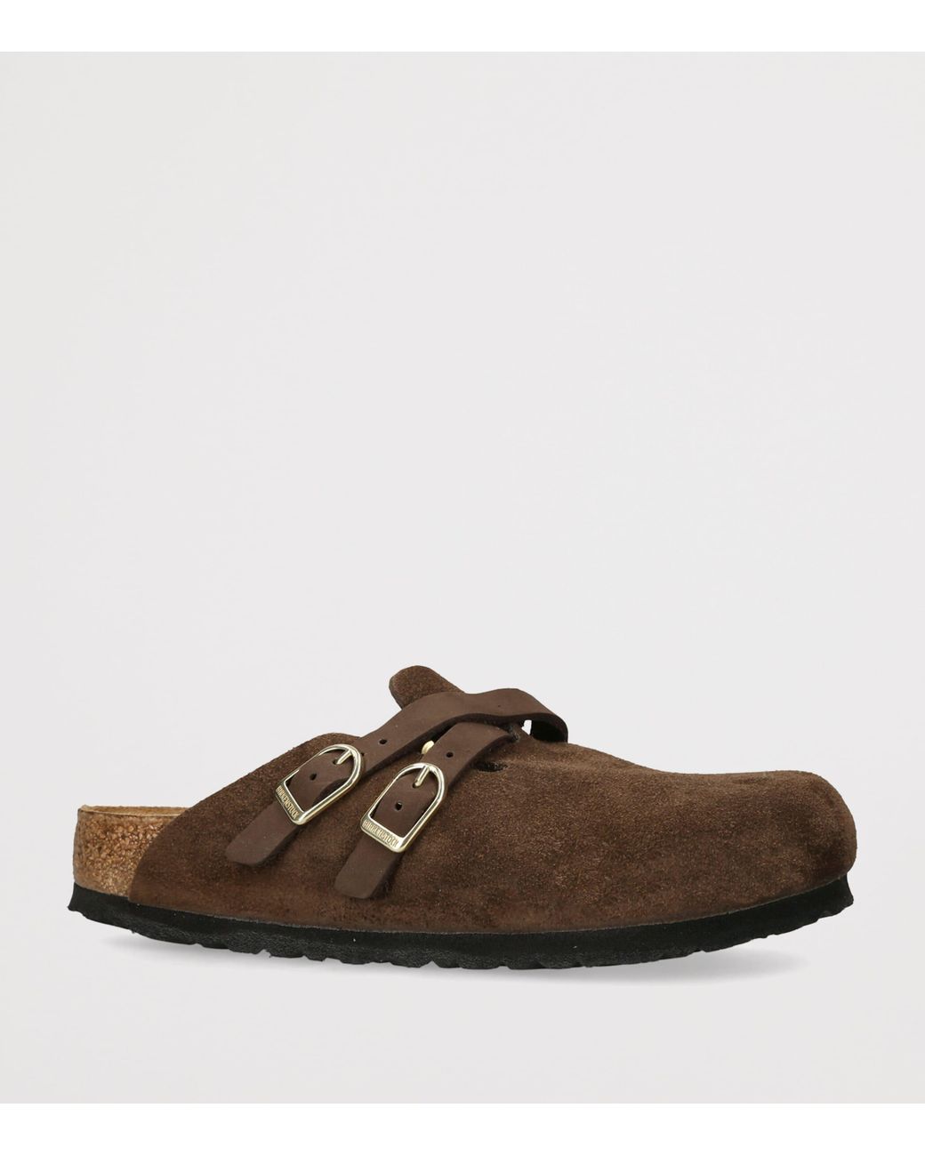 Birkenstock Brown Suede Blair Clogs