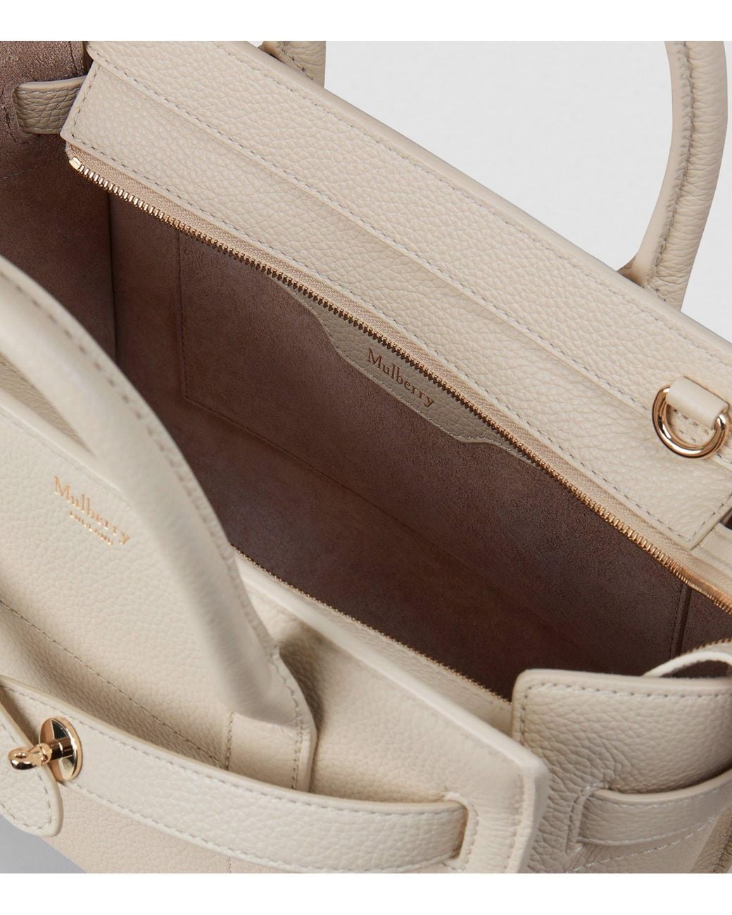 Mulberry Metallic Mini Bayswater Cross-Body Bag
