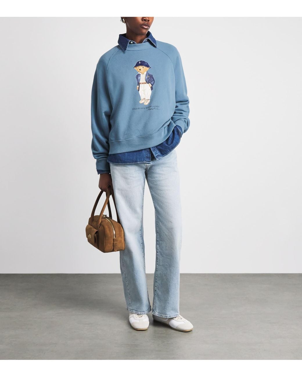 Polo Ralph Lauren Blue Polo Bear Sweatshirt
