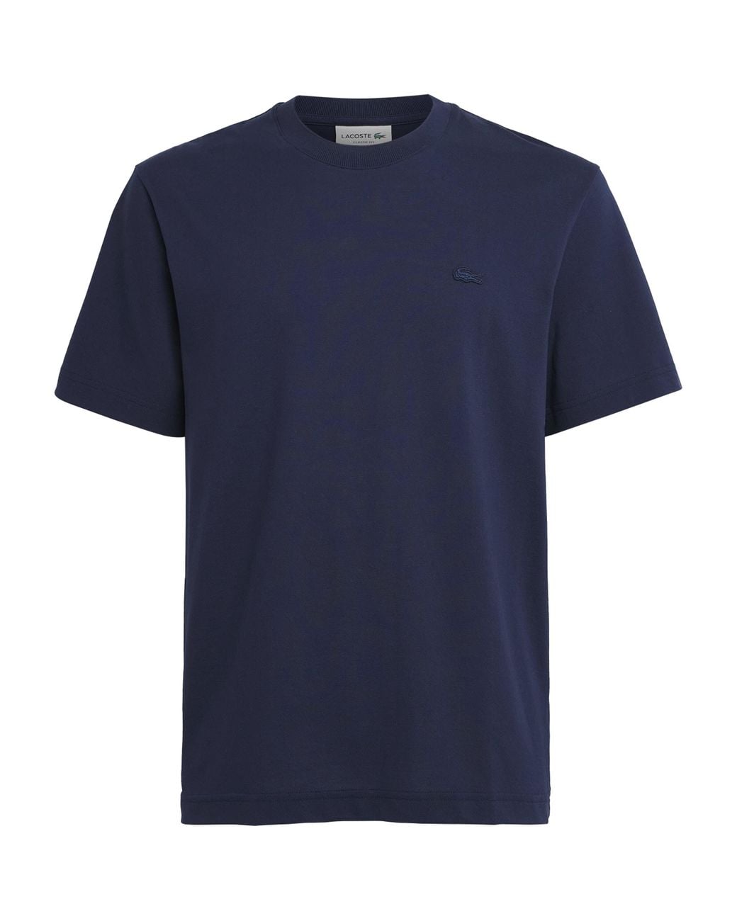 Lacoste Blue Pima Cotton Piqué T-Shirt for men