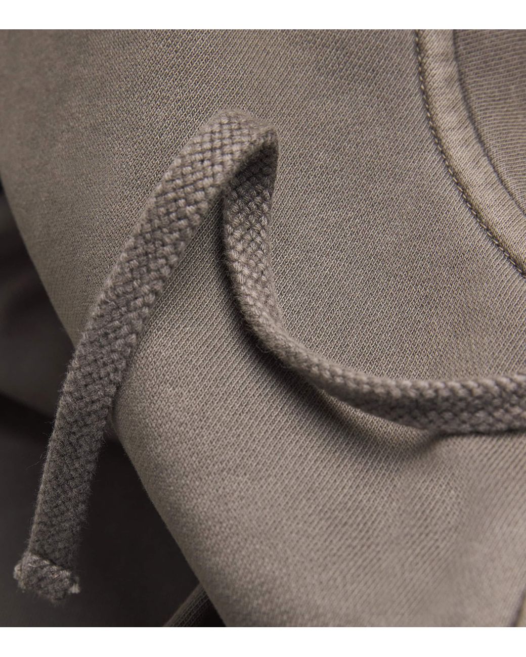 PAIGE Gray Cotton Zip-Up Avon Hoodie for men
