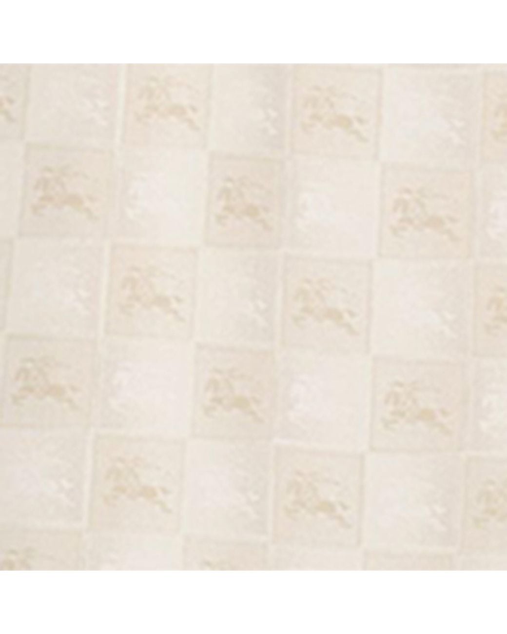 Burberry Natural Silk Equestrian Knight Design Trousers