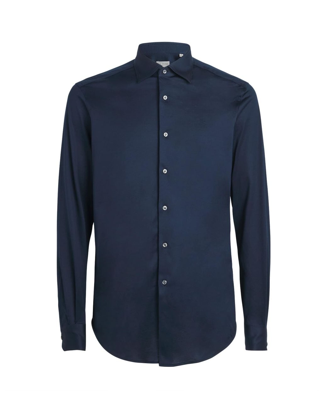 Pal Zileri Blue Cotton Jersey Shirt for men