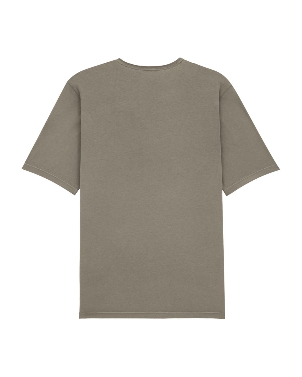 Saint Laurent Gray Cotton Logo T-Shirt for men