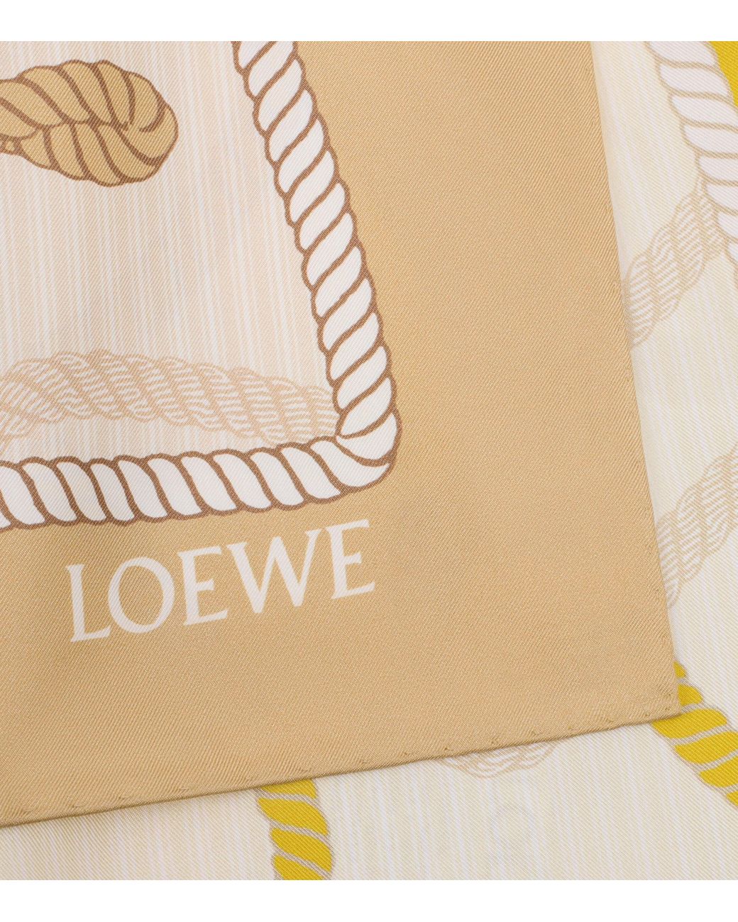 Loewe Natural Silk Twill Scarf