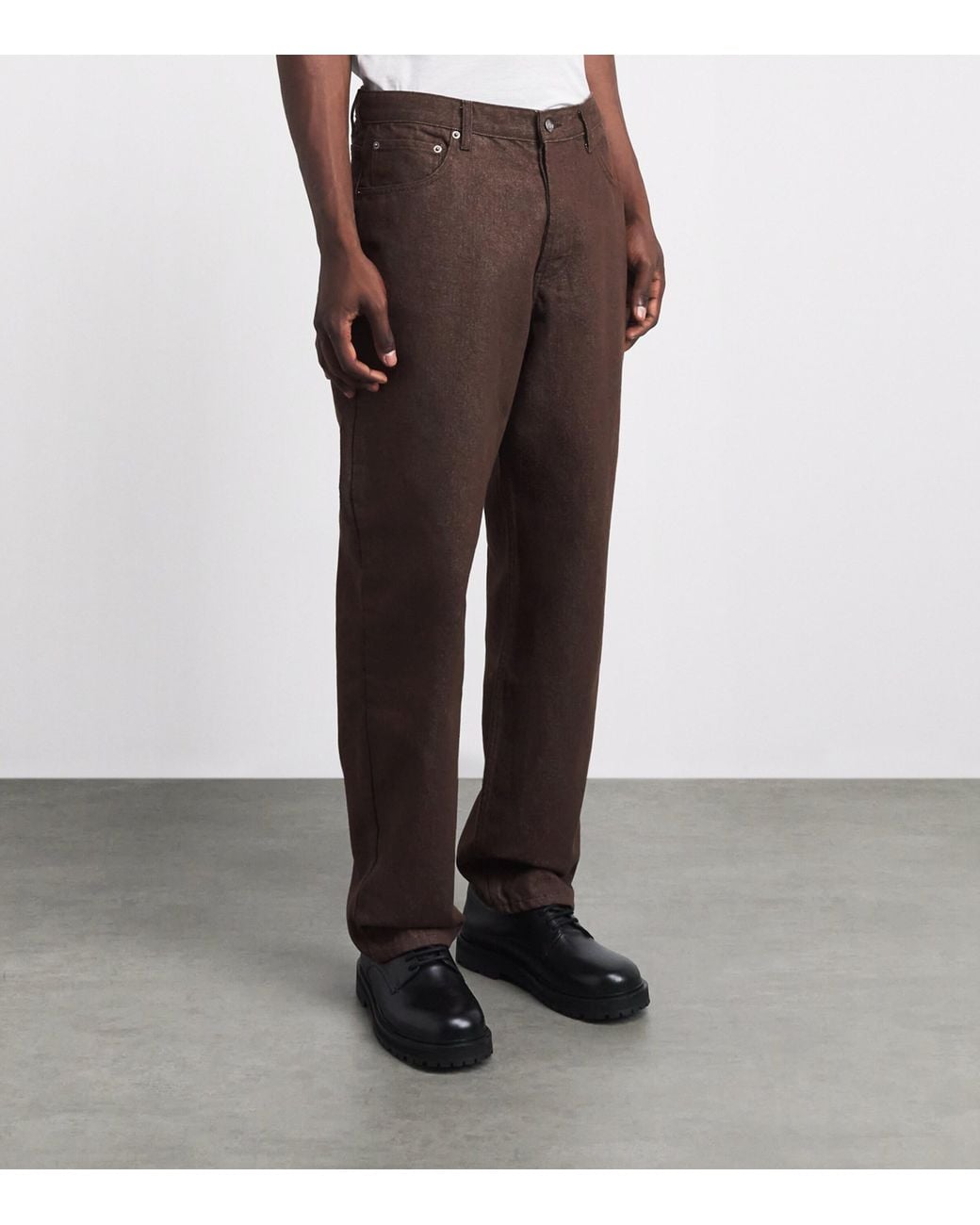 LE17SEPTEMBRE Brown Wide-Leg Jeans for men