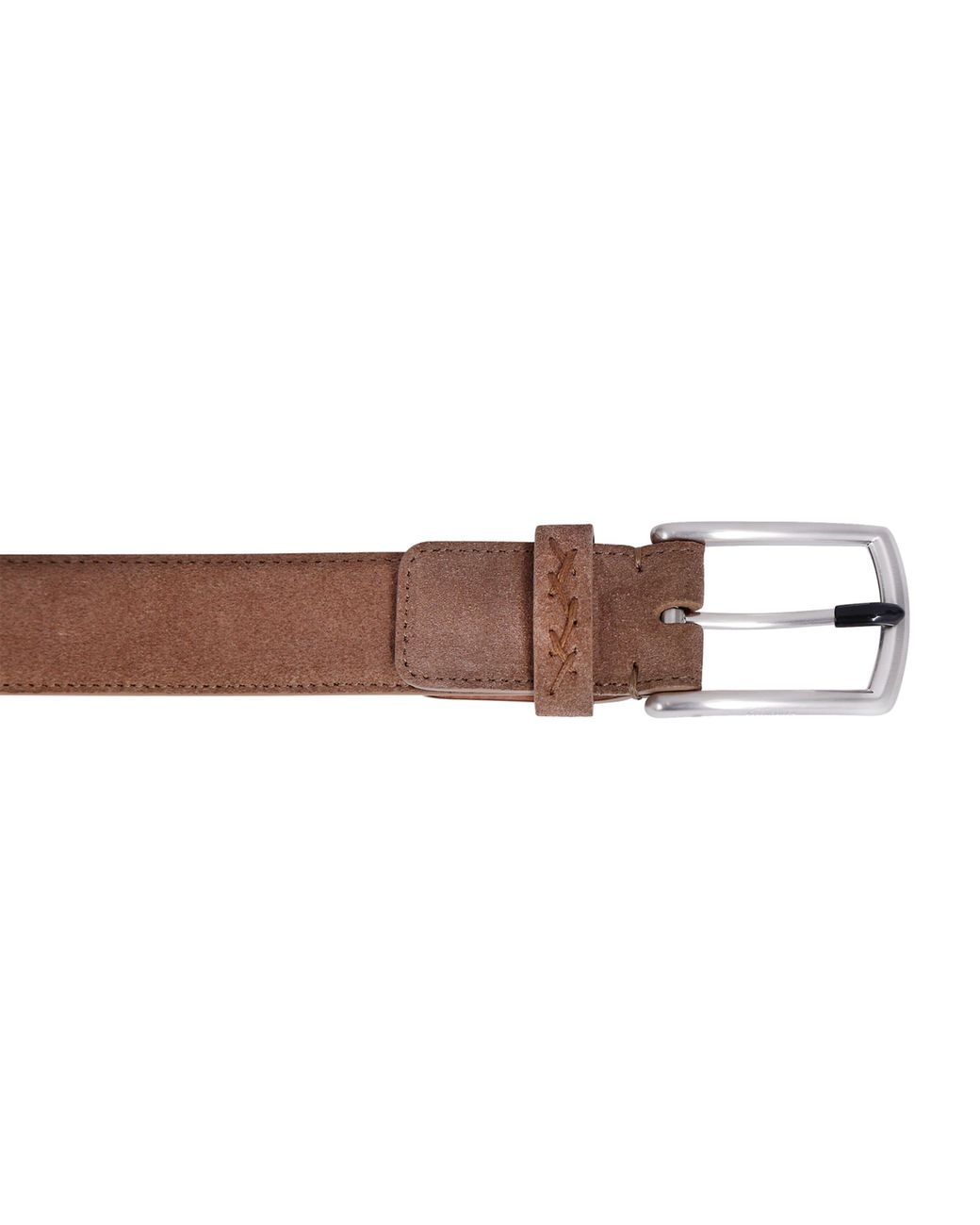 Zegna Brown Suede Belt for men