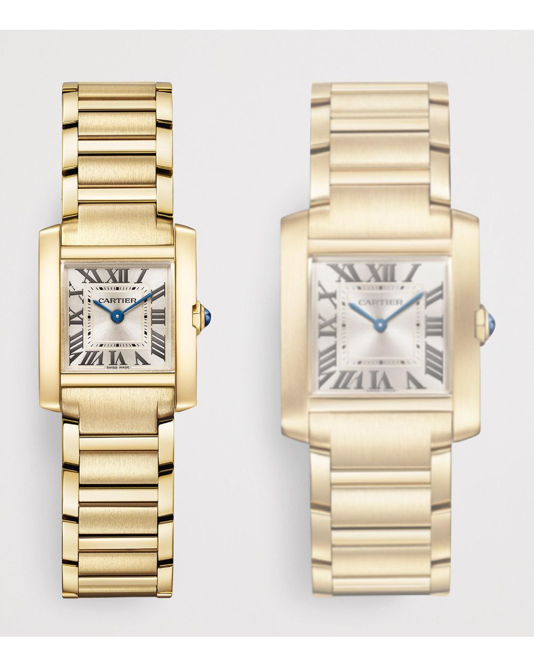 Cartier Metallic Small Tank Française Watch