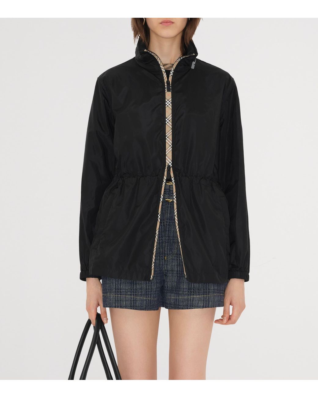Burberry Black Waterproof Jacket