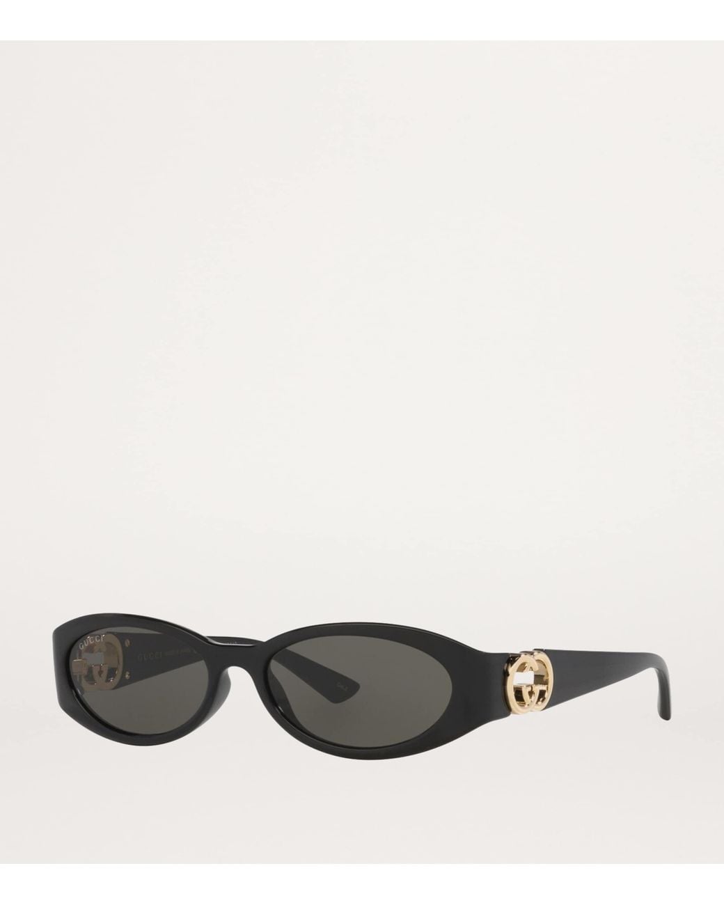 Gucci Black Metal Gg1660S Sunglasses
