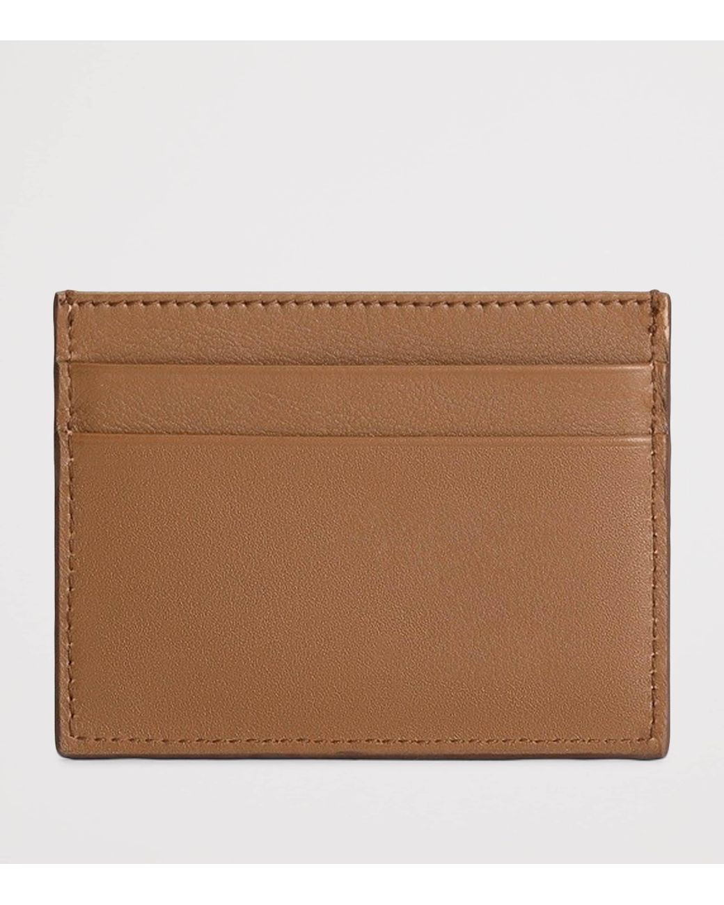 Dolce & Gabbana Brown Calfskin Dg Millennials Card Holder