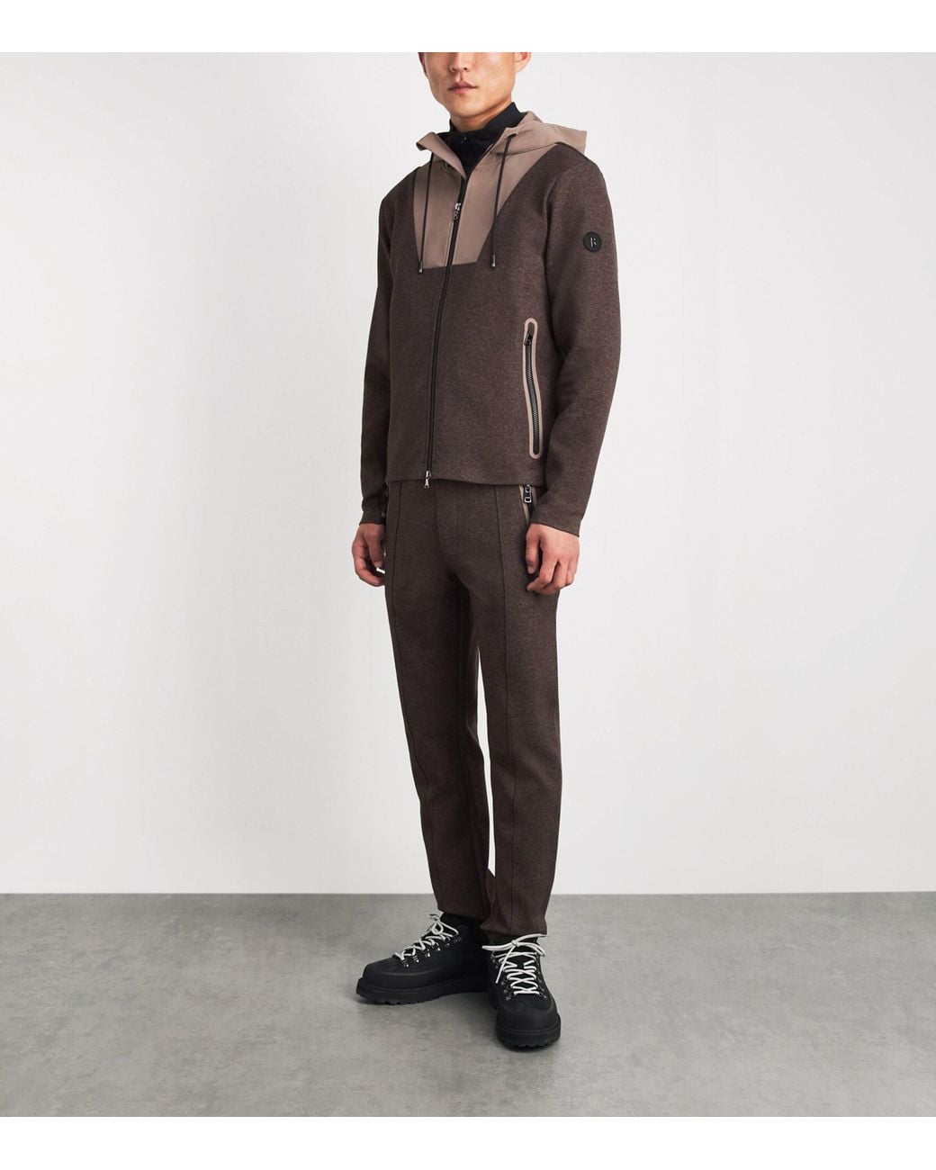 Bogner Brown Bryan Cuffed Sweatpants for men