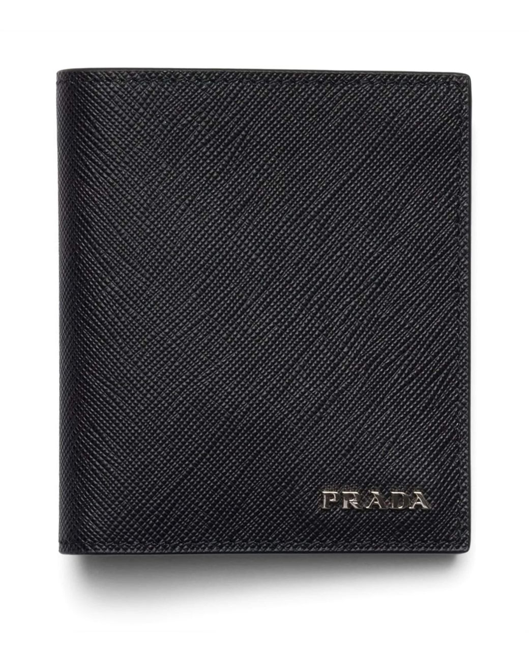 Prada Black Saffiano Leather Wallet for men