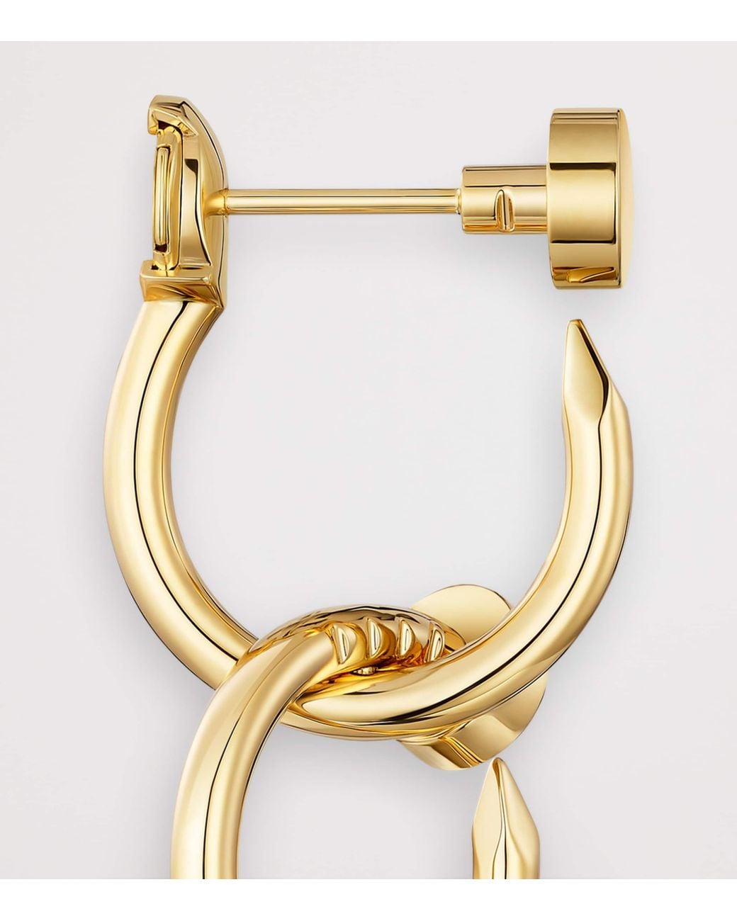 Cartier Metallic Juste Un Clou Earrings