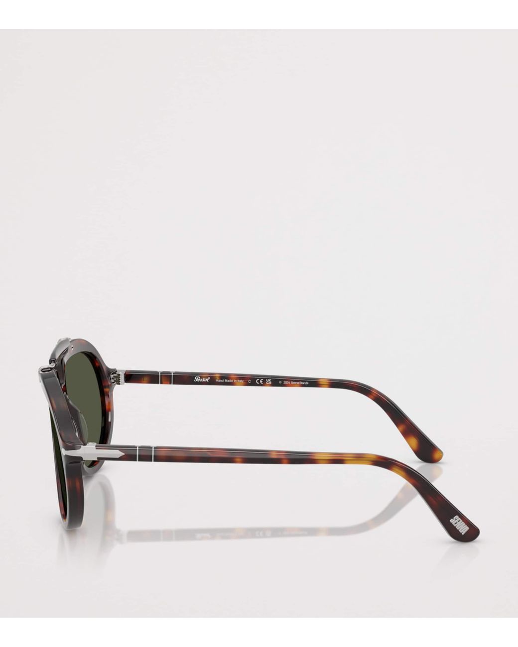 Persol Green Senna Series Pilot Sunglasses