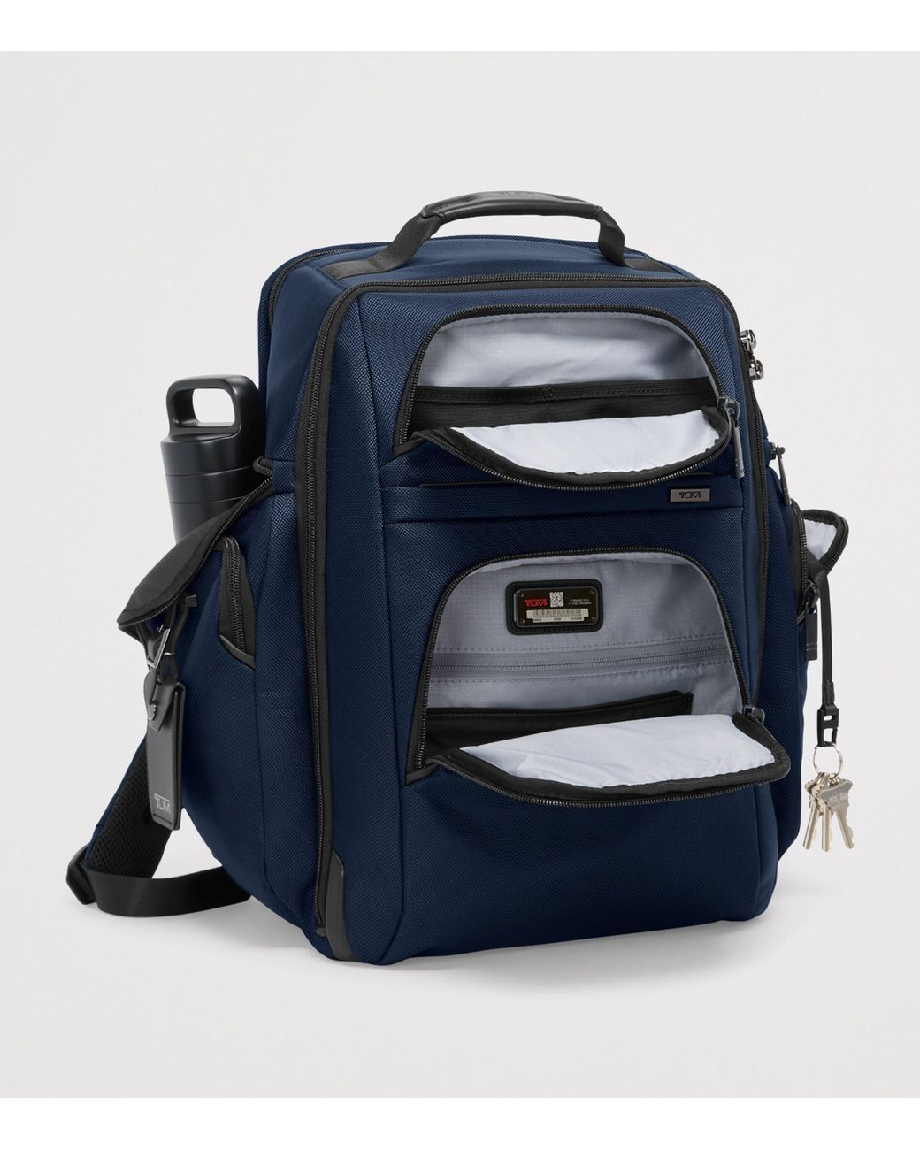 Tumi Blue Alpha 4 Brief Pack Backpack